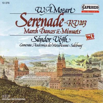 MOZART, W.A.: Serenade No. 4, K. 203ContredancesMinuetsGerman Dances (Camerata Salzburg, Vegh) 專輯 Sandor Vegh/Yehudi Menuhin/Pablo Casals/Ernst Wallisch/Rudolf Serkin