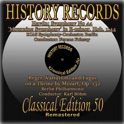 Haydn: Symphony No. 44 Mourning Symphony in E Minor, Hob. 1:44 - Reger: Variations and Fugue on a Theme by Mozart, Op. 132 專輯 Berlin Philharmonic