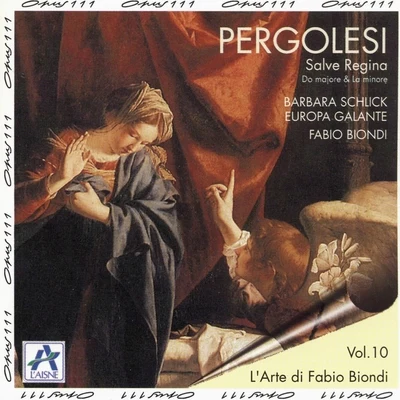 Pergolesi: Salve Regina 專輯 Fabio Biondi