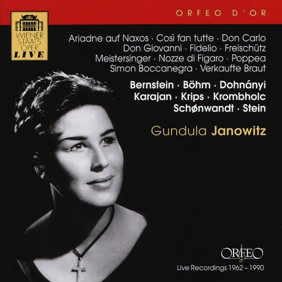 Opera Arias (Soprano): Janowitz, Gundula - MONTEVERDI, C.BEETHOVEN, L. vanSMETANA, B.MOZART, W.A.VERDI, G.WEBER, C.M. vonWAGNER, R. 專輯 Gundula Janowitz