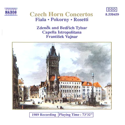 FIALAPOKORNYROSETTI: Concertos for 2 Horns 專輯 Bedrich Tylsar