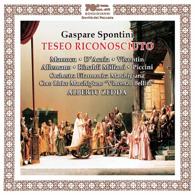 Spontini: Teseo riconosciuto (Live) 專輯 Alfio Rosati/Gabriele Monici/Alberto Gazale/Mario Malagnini/Sylvia Marini