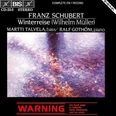 Martti TalvelaGundula JanowitzKarl BohmKurt RapfWiener Symphoniker SCHUBERT: Winterreise, Op. 89, D. 911