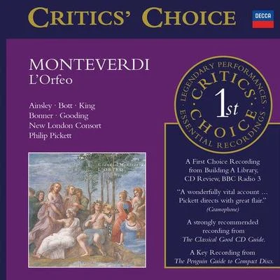 Monteverdi: LOrfeo (2 CDs) 专辑 John Mark Ainsley