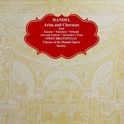 Handel: Arias and Choruses 專輯 Philomusica of London/Kenneth Heath/John Shirley-Quirk/Alfreda Hodgson/Hervey Alan