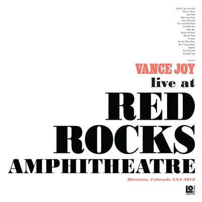 Vance JoyTristanD.R Live at Red Rocks Amphitheatre