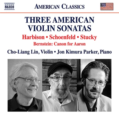 林昭亮Michael SternKansas City Symphony Violin Sonatas (American) - SCHOENFELD, P.STUCKY, S.HARBISON, J. (Three American Sonatas) (Cho-Liang Lin, J.K. Parker)