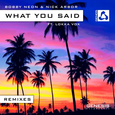 What You Said [Remixes] 专辑 Audio Noir/Lokka Vox/Audio Noir feat. Lokka Vox