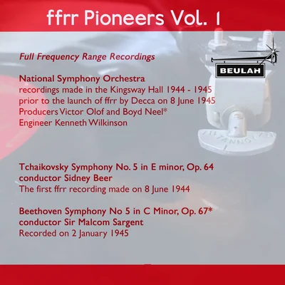 National Symphony OrchestraMartin YatesJule StyneCaroline O'Connor Ffrr Pioneers Vol. 1