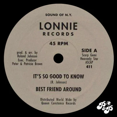 Best Friend Around/Cloud One/Clyde Alexander & sanction/Chain Reacion/Gary Daivs Kenny **** VS P&P Records