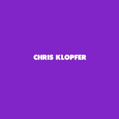 歌手 Chris Klopfer