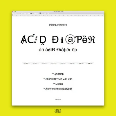 歌手 Acid Diaper